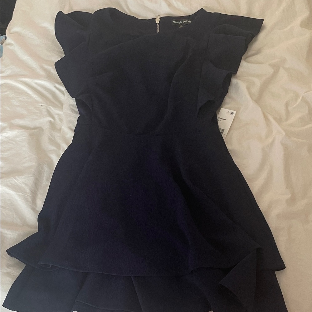 Michael Kors Midnight Blue Mini Dress